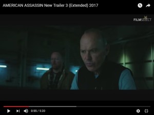 Rod Glenn and Michael Keaton in American Assassin